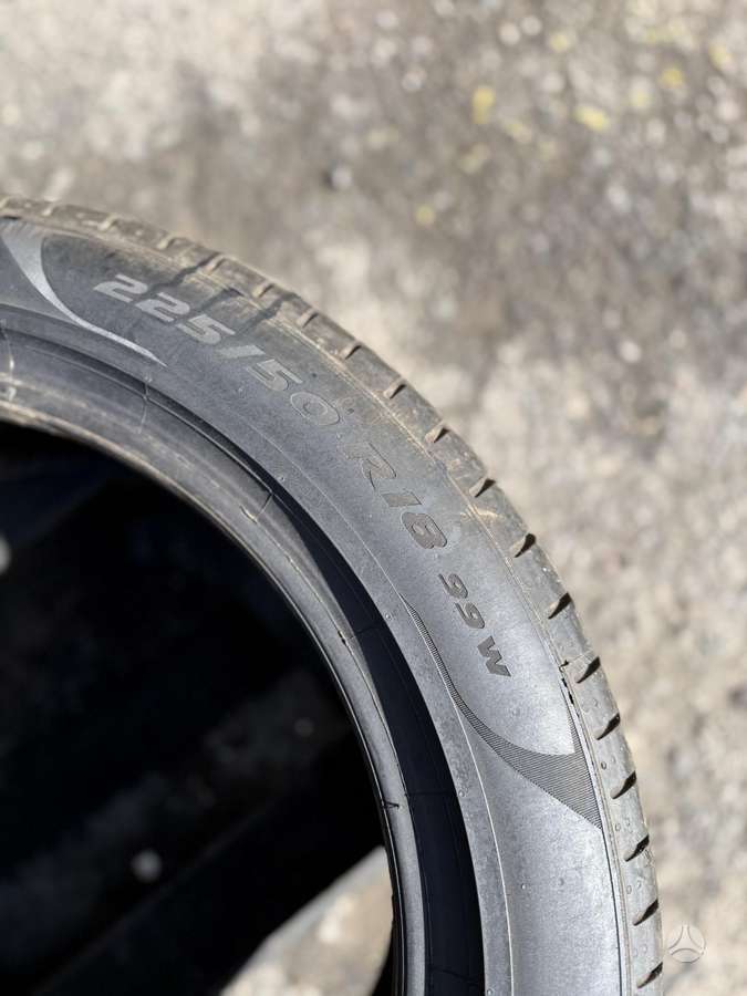 Pirelli P ZERO, летние 225/50 R18