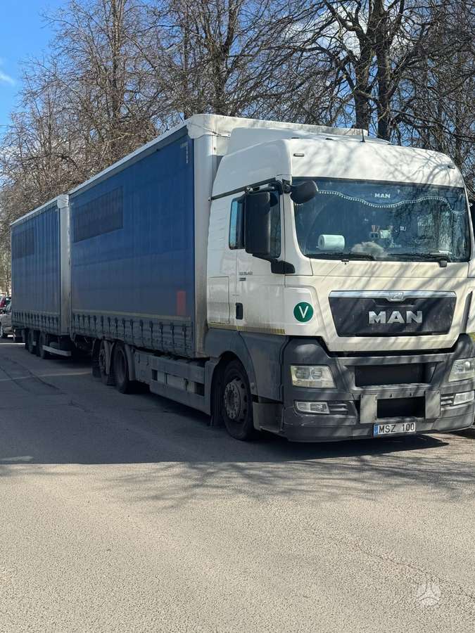 MAN TGA, бортовые с тентом