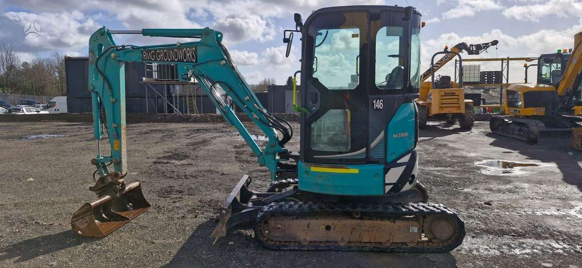Kobelco SK28SR, mini ekskavatoriai