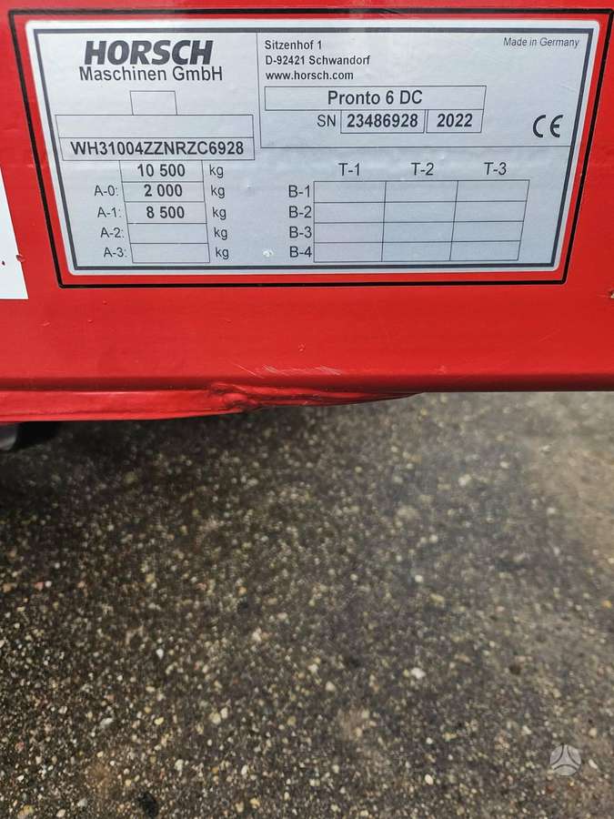 Horsch Pronto 6 DC, seeders, planters