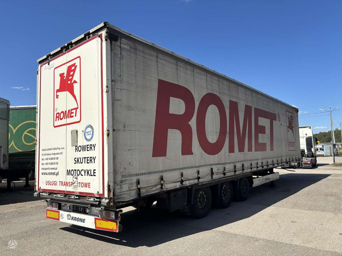 Krone MEGA, užuolaidinės / tentinės