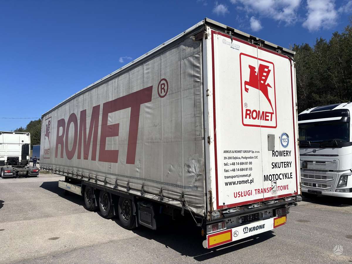 Krone MEGA, užuolaidinės / tentinės