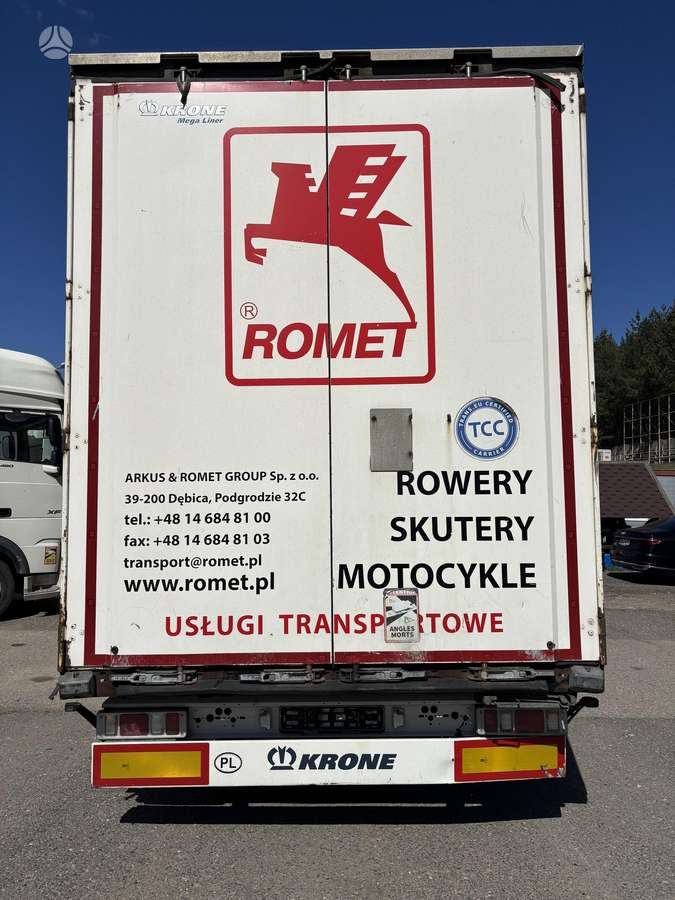 Krone MEGA, curtain / tarpaulin
