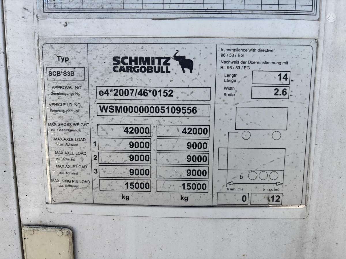 Schmitz Thermo King SLXe400, рефрижераторы