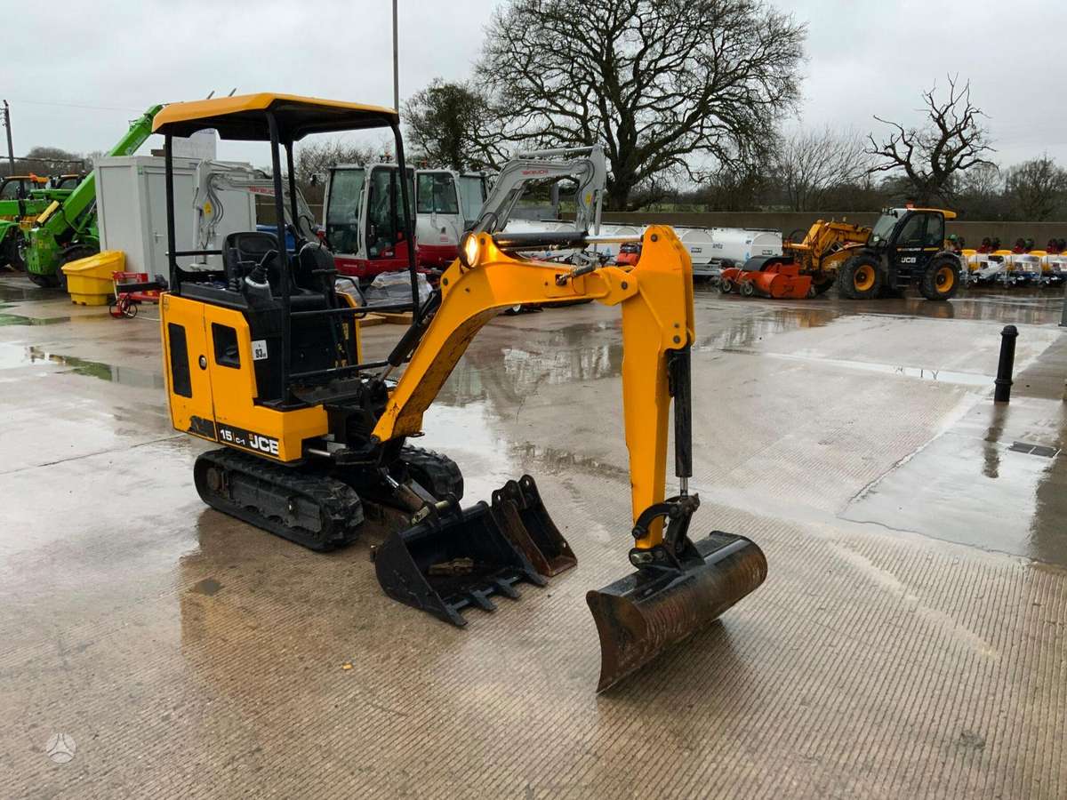JCB 15C-1, mini excavator