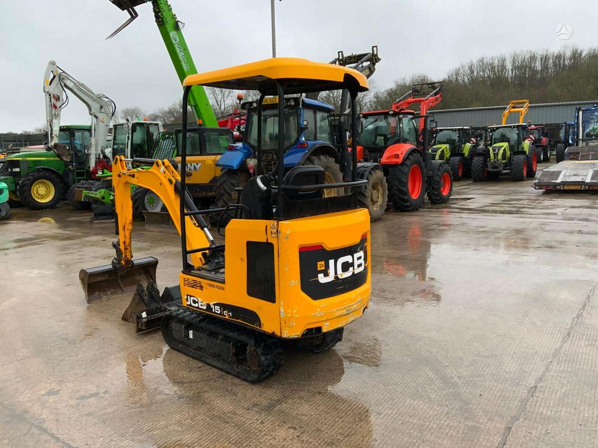 JCB 15C-1, mini excavator