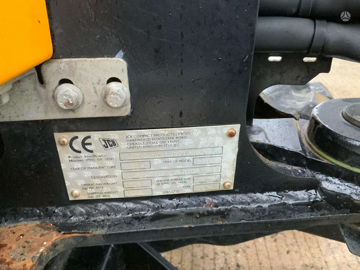 JCB 15C-1, mini excavator