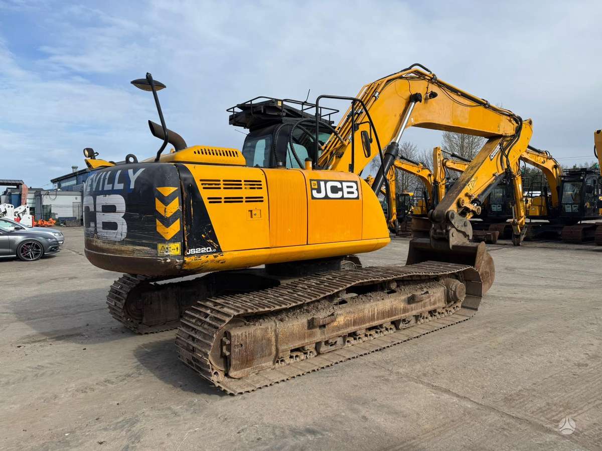 JCB JS220LC, ekskavatoriai