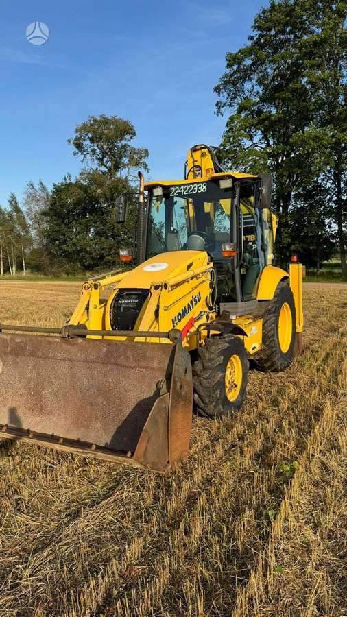 Komatsu WB97-2, excavator loader