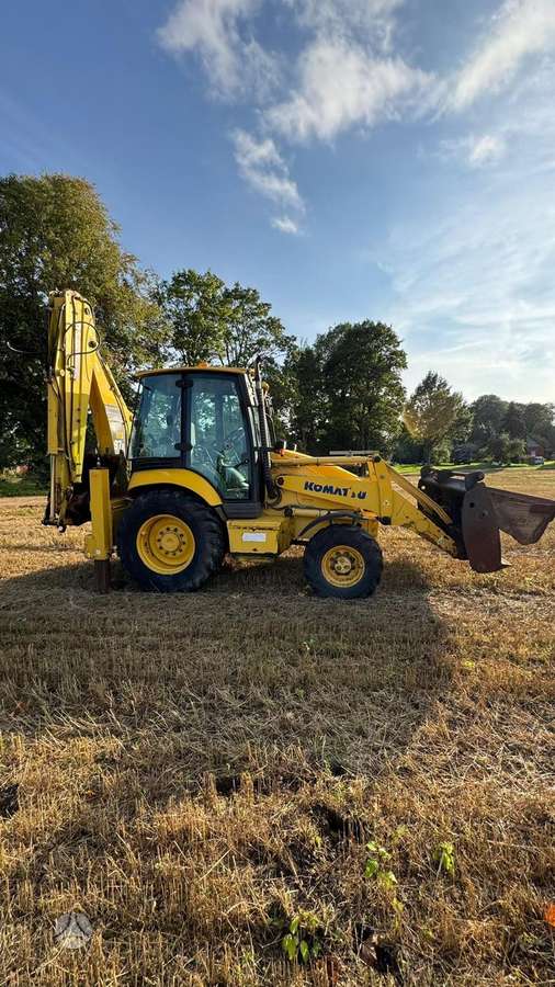 Komatsu WB97-2, excavator loader