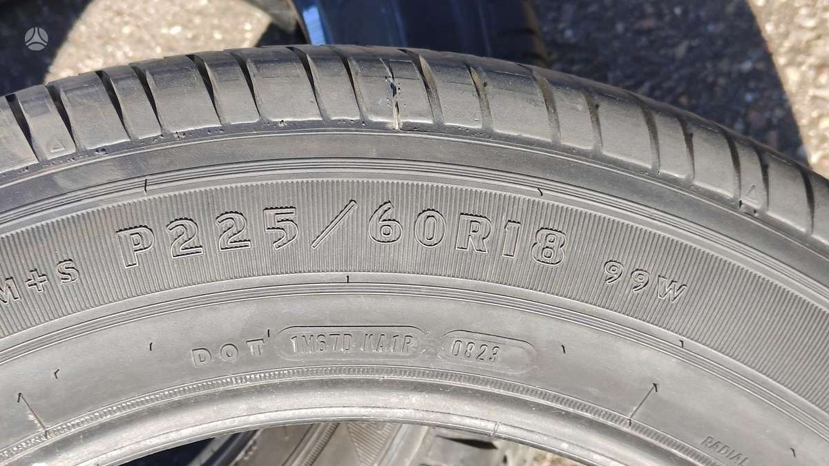 Goodyear, всесезонные 225/60 R18