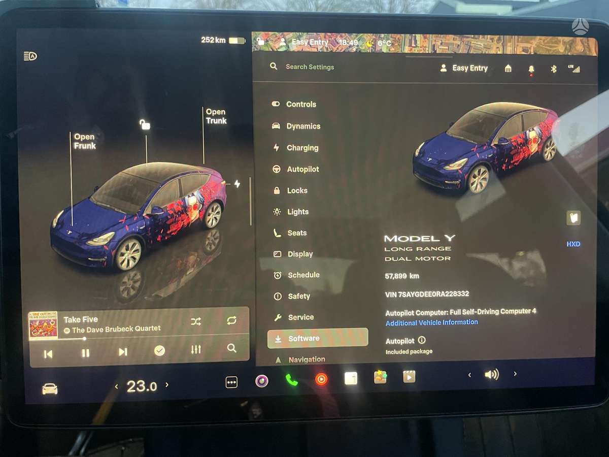 Tesla Model Y, 81 kWh, mpv / minivan