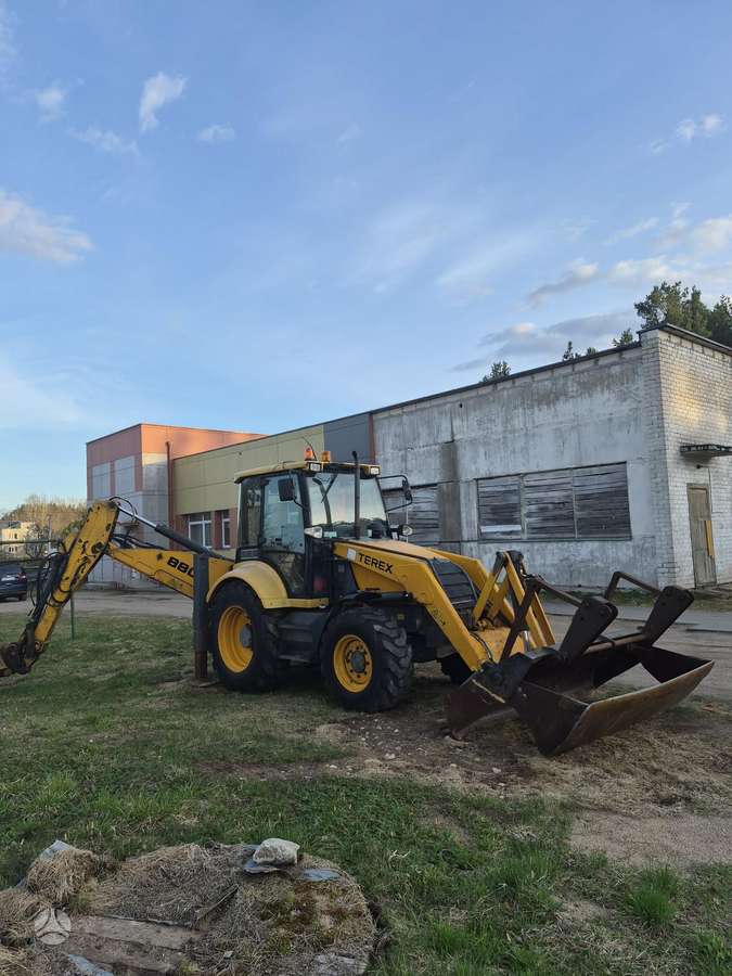 Terex 880 SX, excavator loader