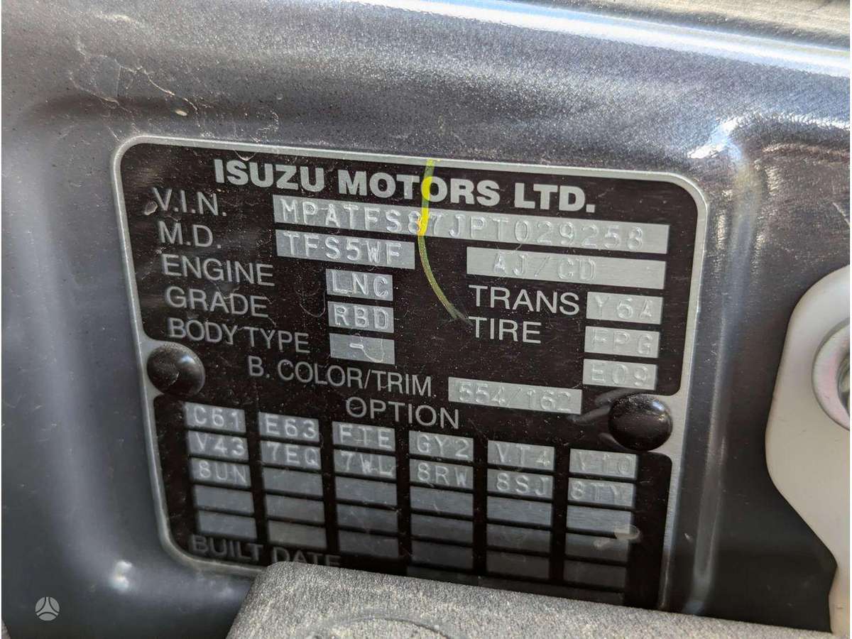 Isuzu D-Max engine