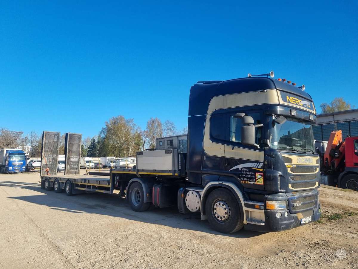 Scania 420, 1 miegamoji vieta