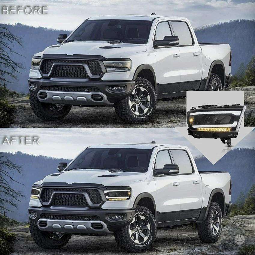 Dodge Ram, 68316080AH / 68316081AH, lights