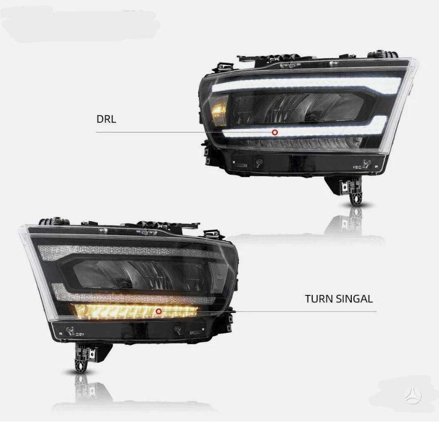 Dodge Ram, 68316080AH / 68316081AH, lights