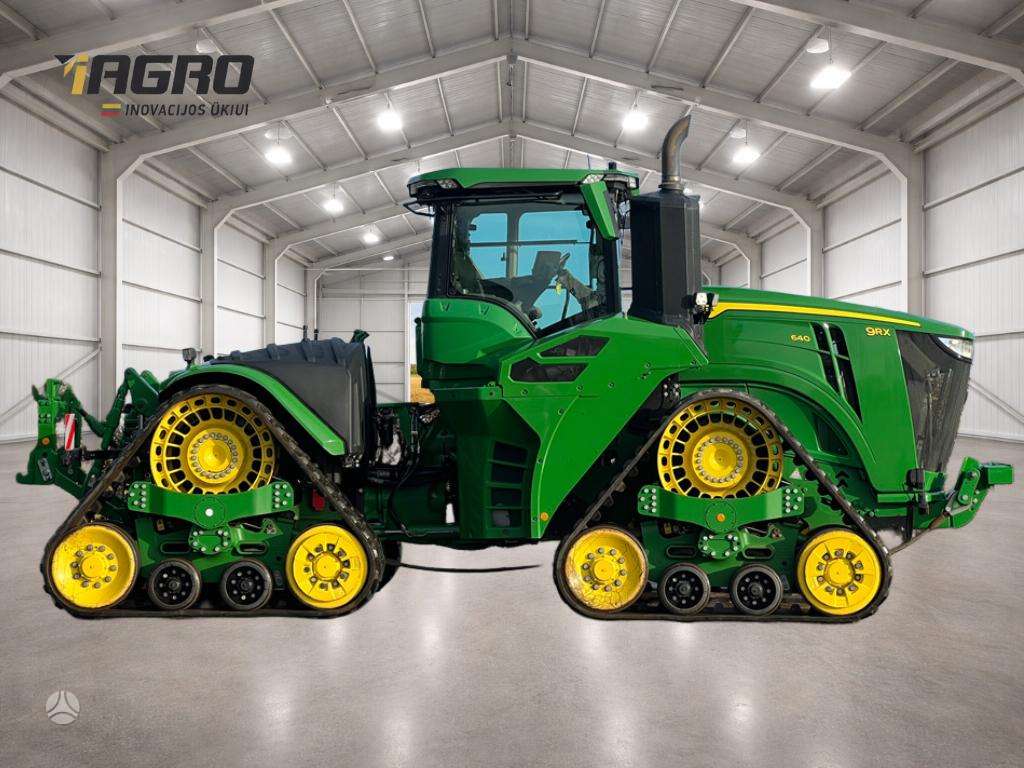 John Deere 9RX640, traktoriai