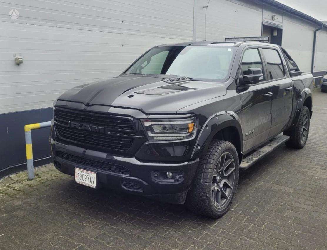 Dodge Ram hood (front, rear)
