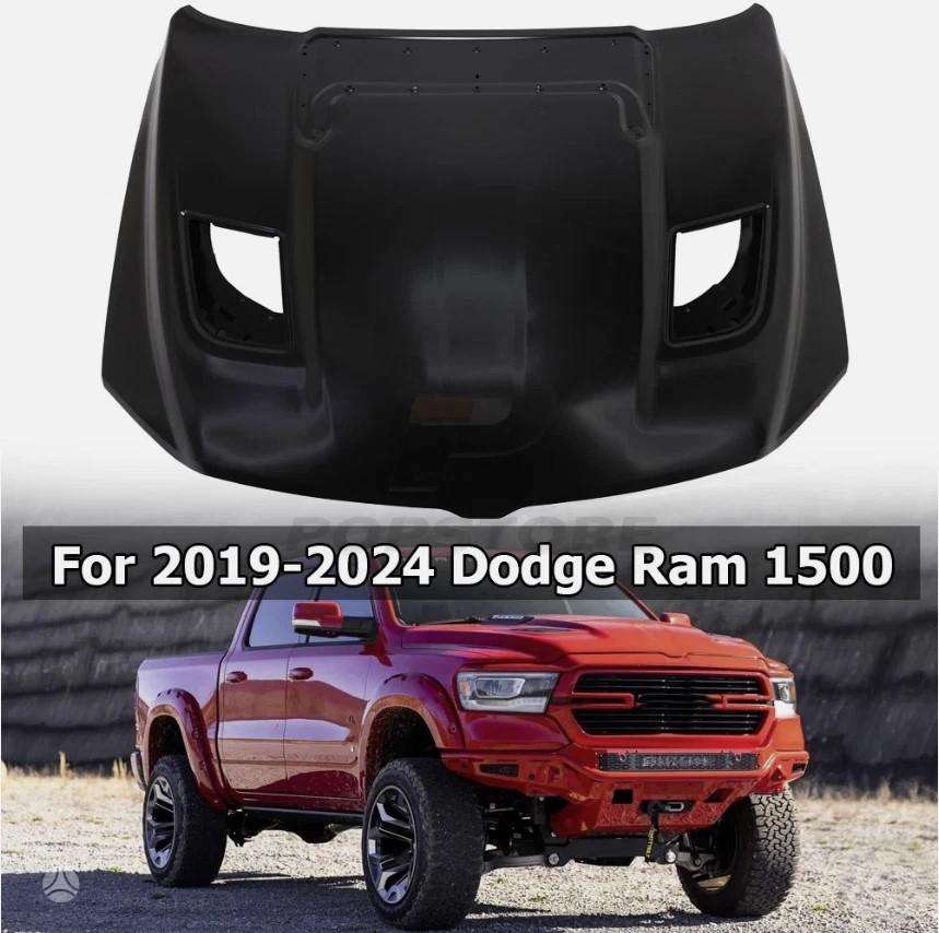 Dodge Ram hood (front, rear)