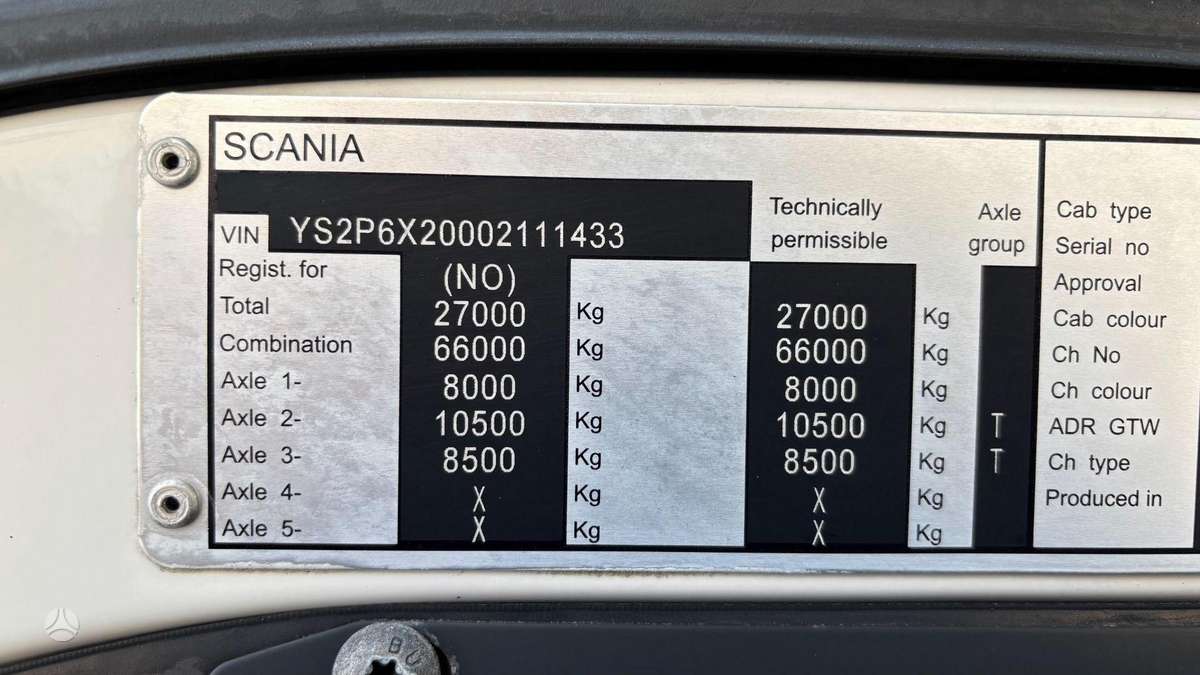 Scania P370, garbage trucks