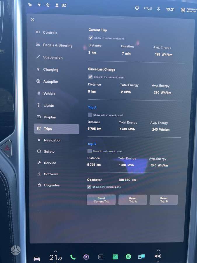 Tesla Model S, 75 kWh, hatchback