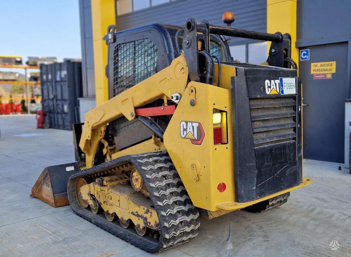 Caterpillar 259D, mini krautuvai