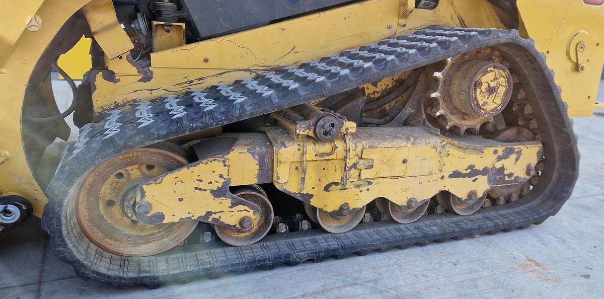 Caterpillar 259D, mini krautuvai