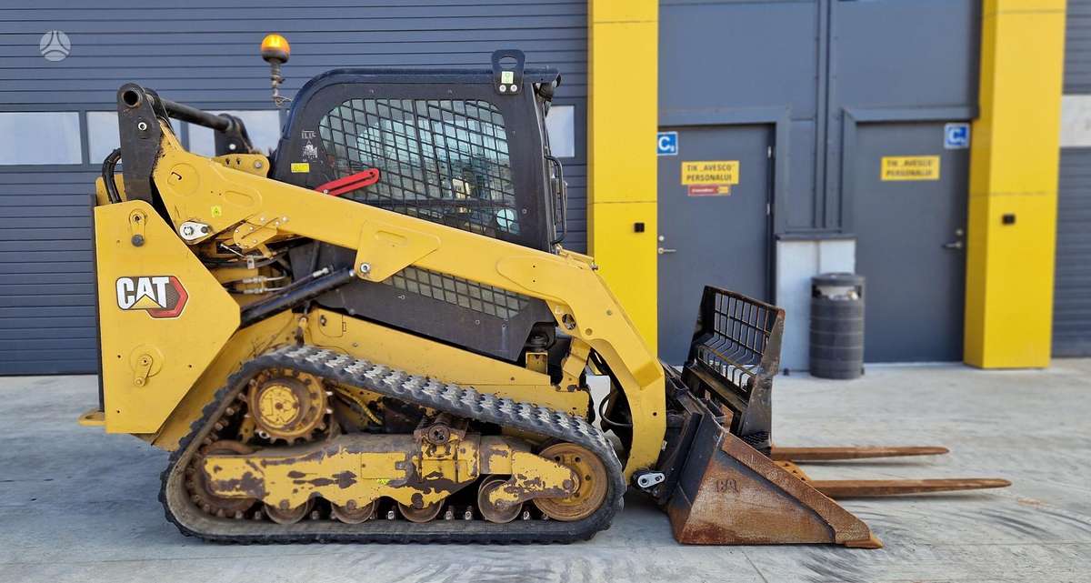 Caterpillar 259D, мини-погрузчики