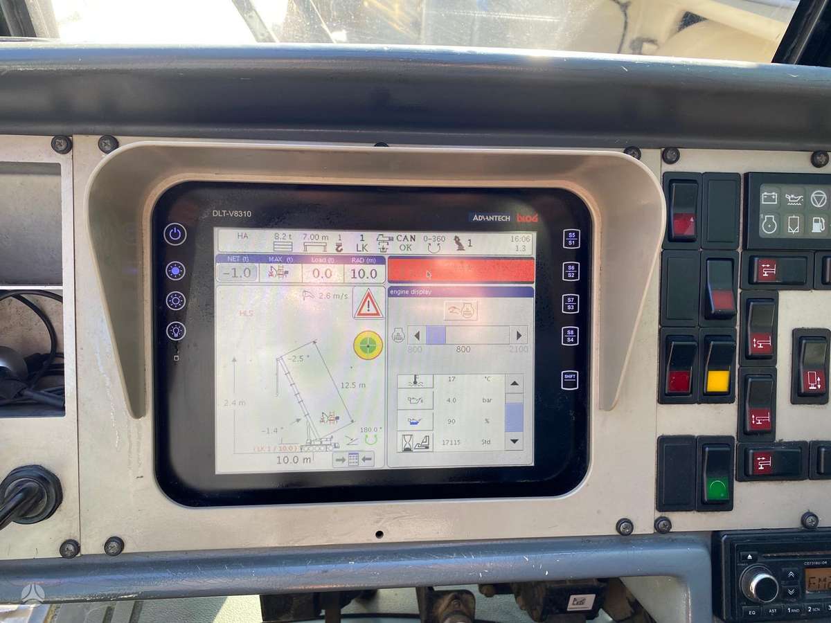 Terex AC140, kranai