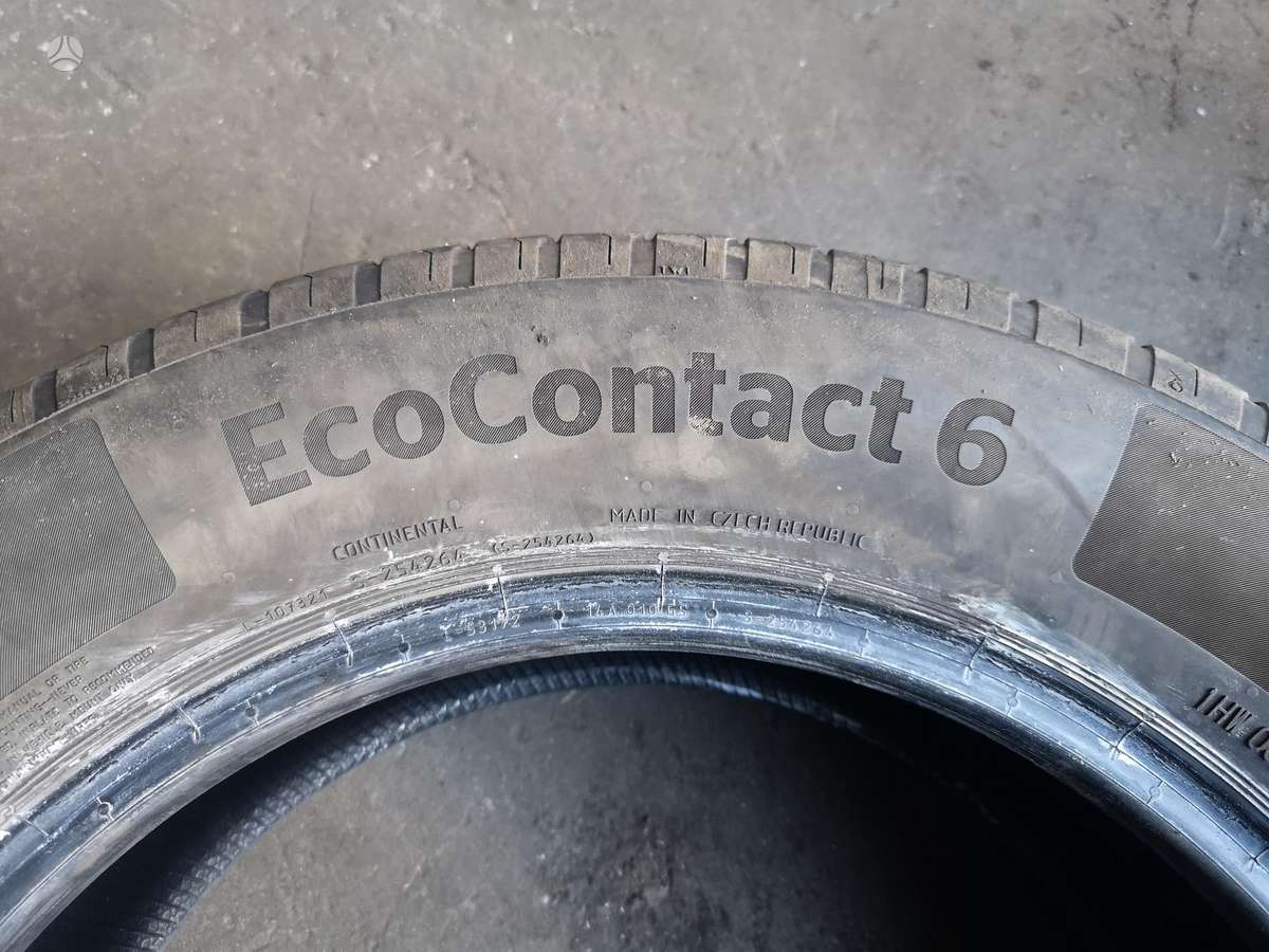 Continental Ecocontact 6, летние 225/60 R17