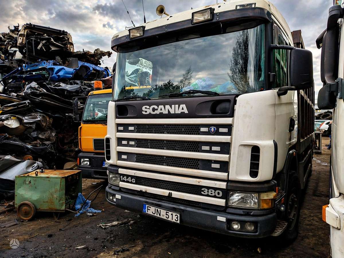 Scania 144 G, crane trucks