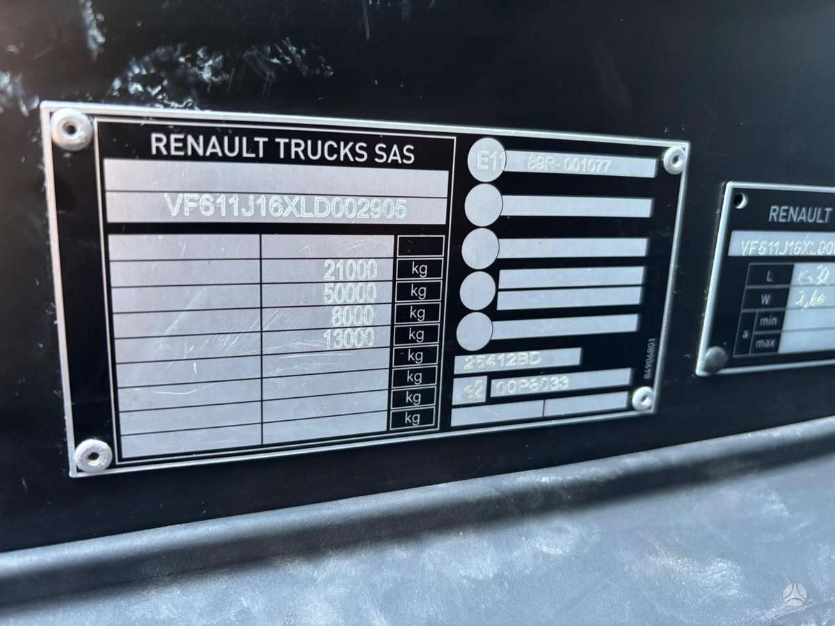 Renault T380, рефрижераторы