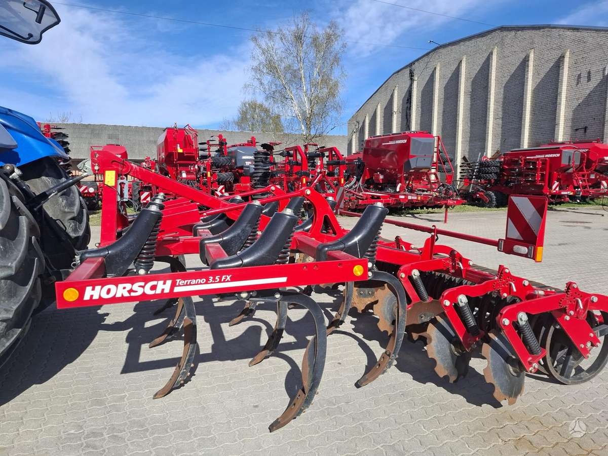 Horsch Terrano 3.5 FX, скребки, скрубберы