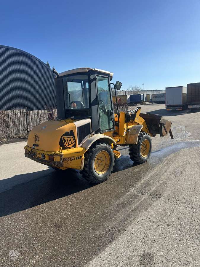 JCB 407, фронтальные погрузчики