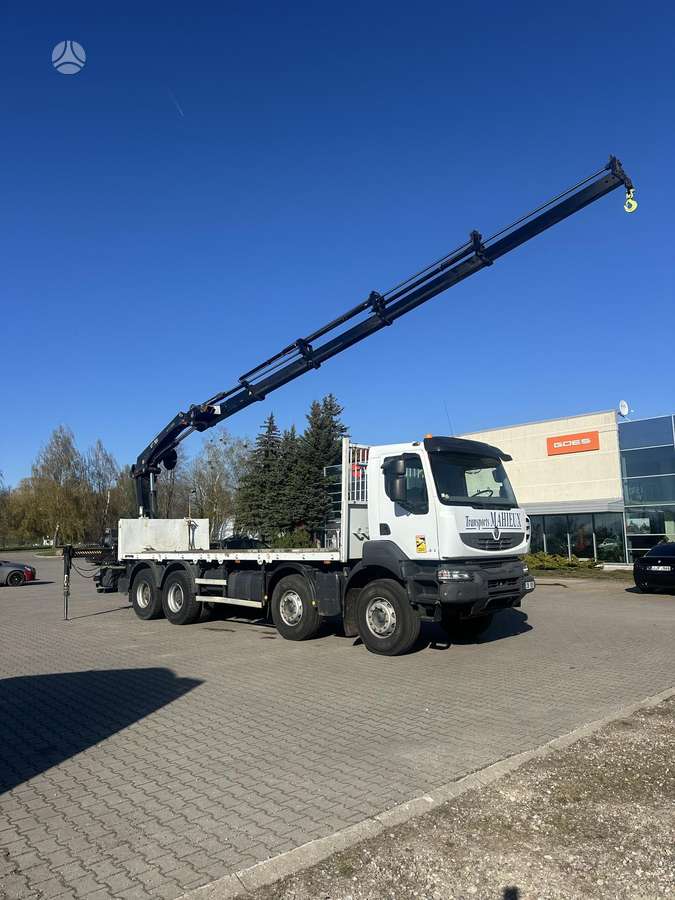Renault Kerax 430, с краном
