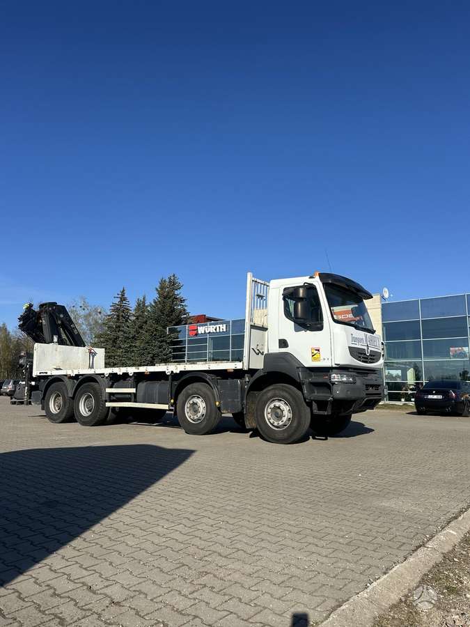 Renault Kerax 430, с краном