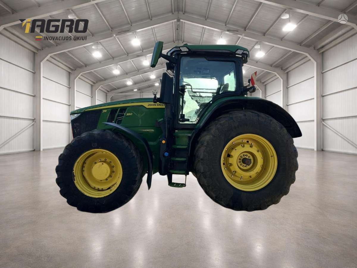 John Deere 7R350, traktoriai