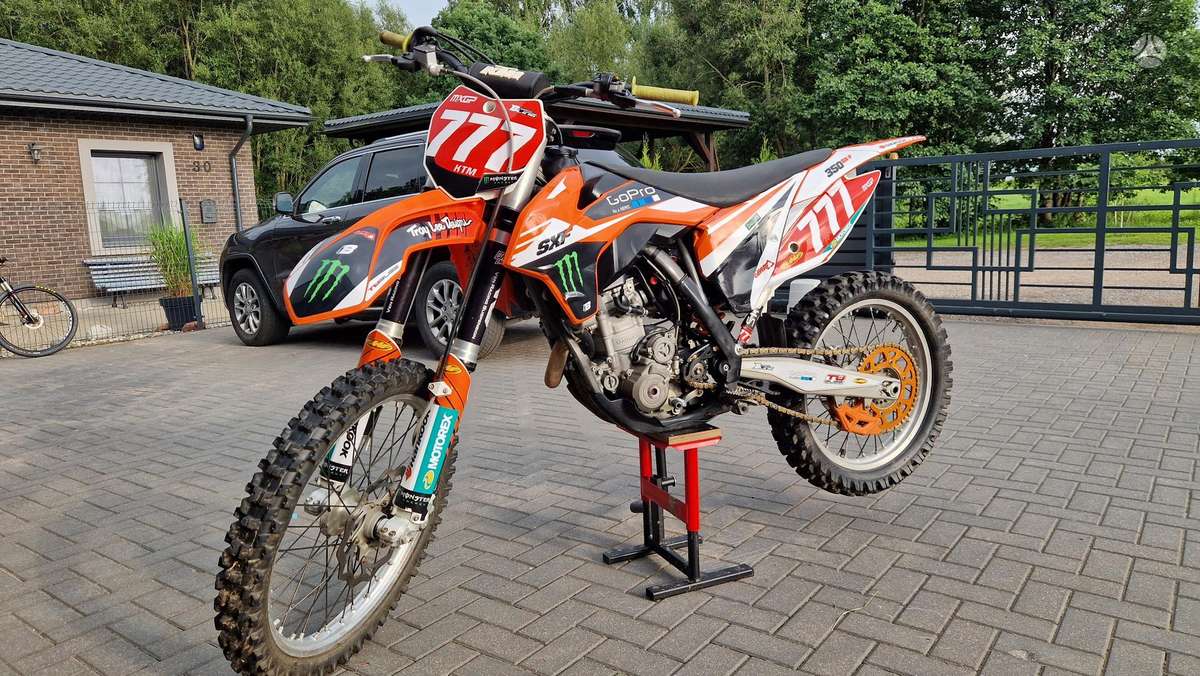 KTM SX 350cc, motocross