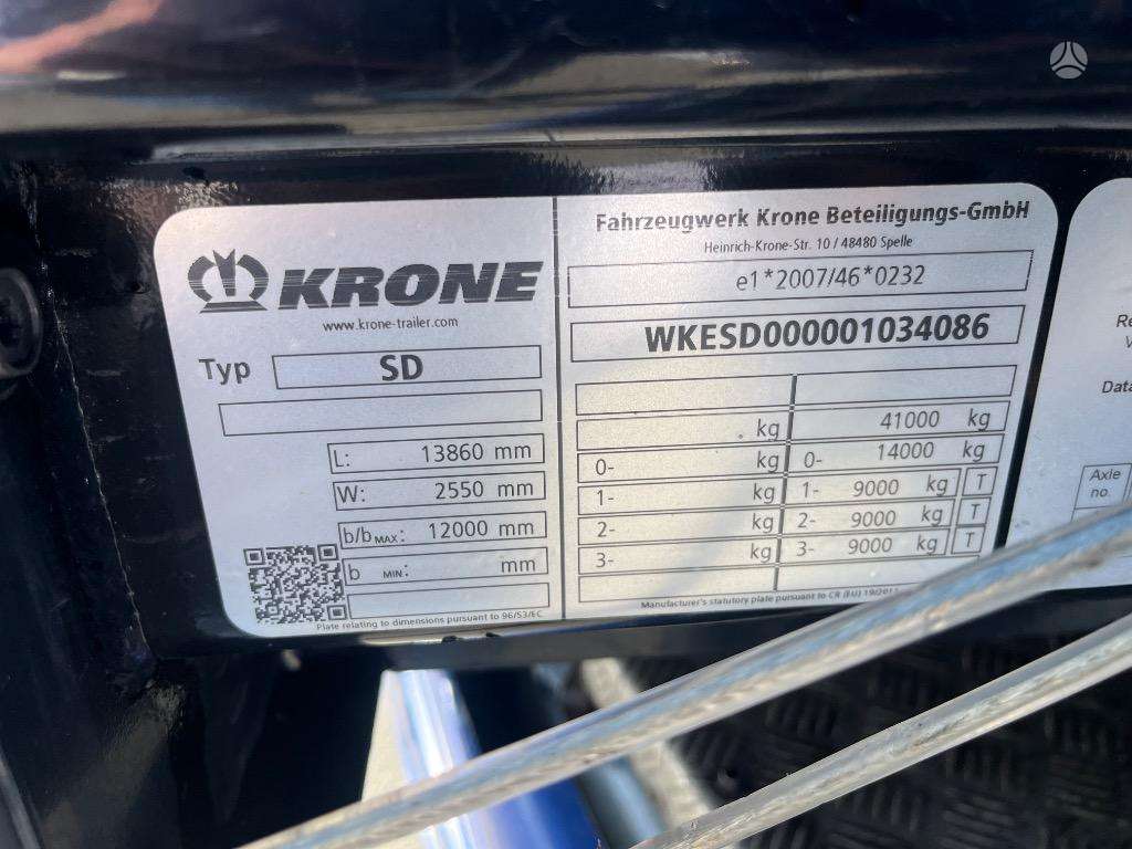 Krone Profi Liner, curtain / tarpaulin