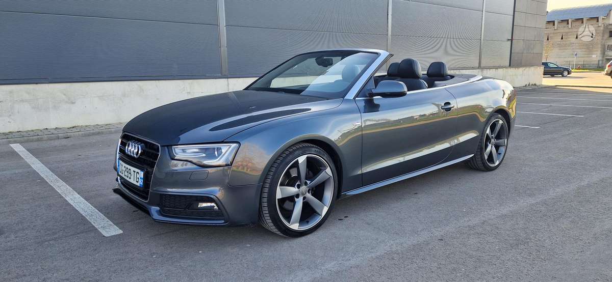 Audi A5, 2.0 l., kabrioletas