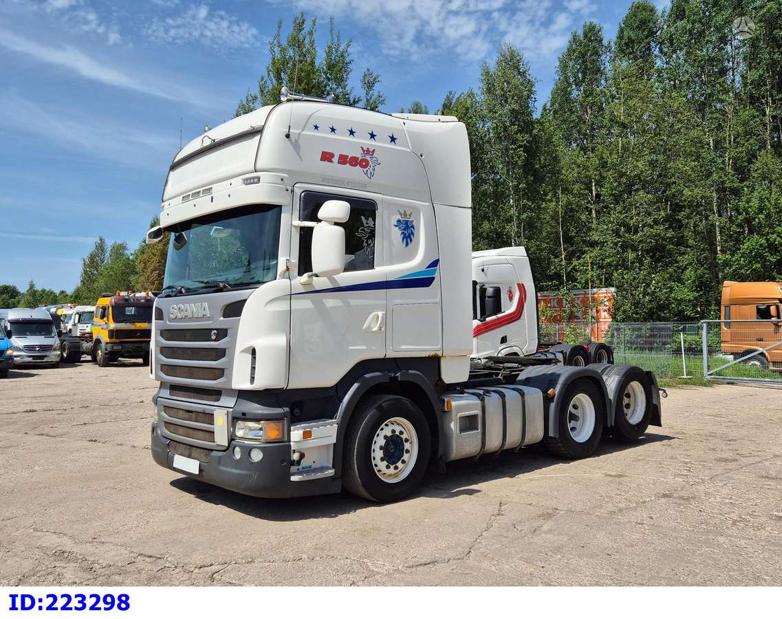 Scania R560 V8 Retarder 6x2, double sleeper