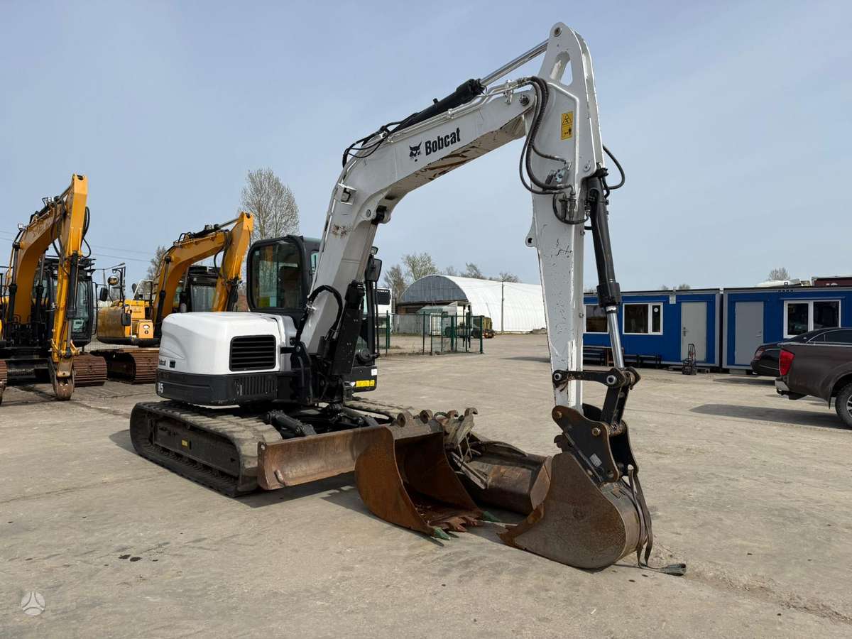 Bobcat E85, экскаваторы