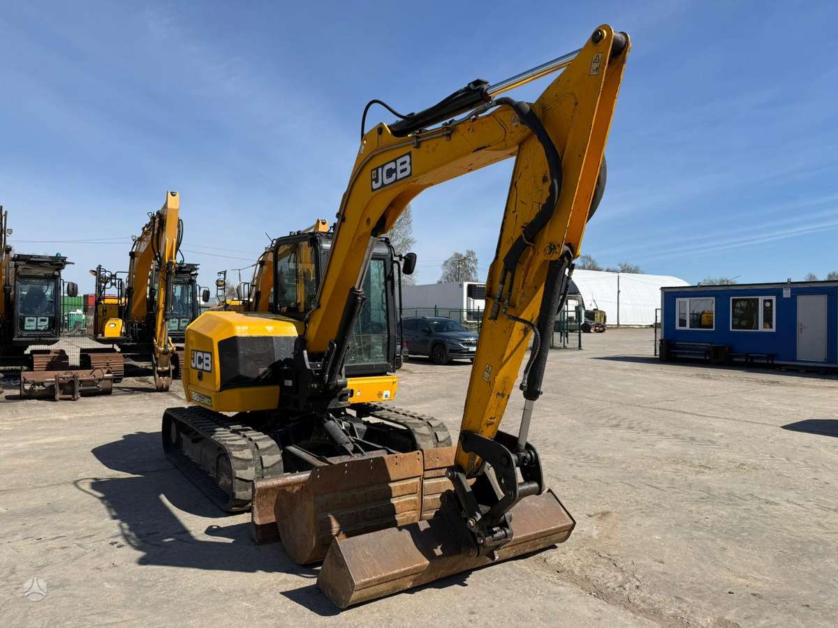 JCB 86C-1 ECO, ekskavatoriai
