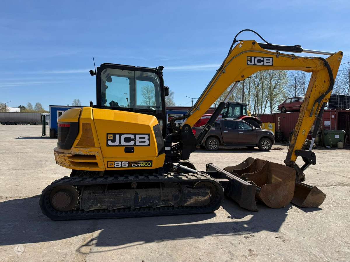 JCB 86C-1 ECO, ekskavatoriai