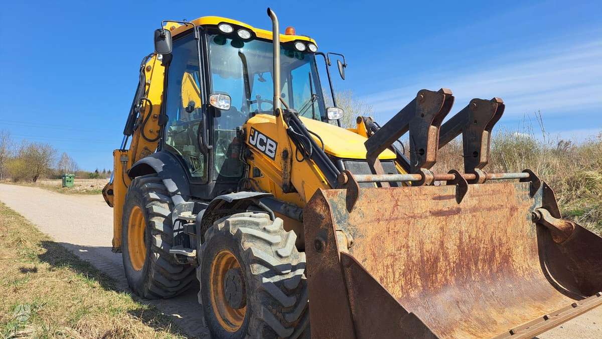 JCB 3CX, excavator loader