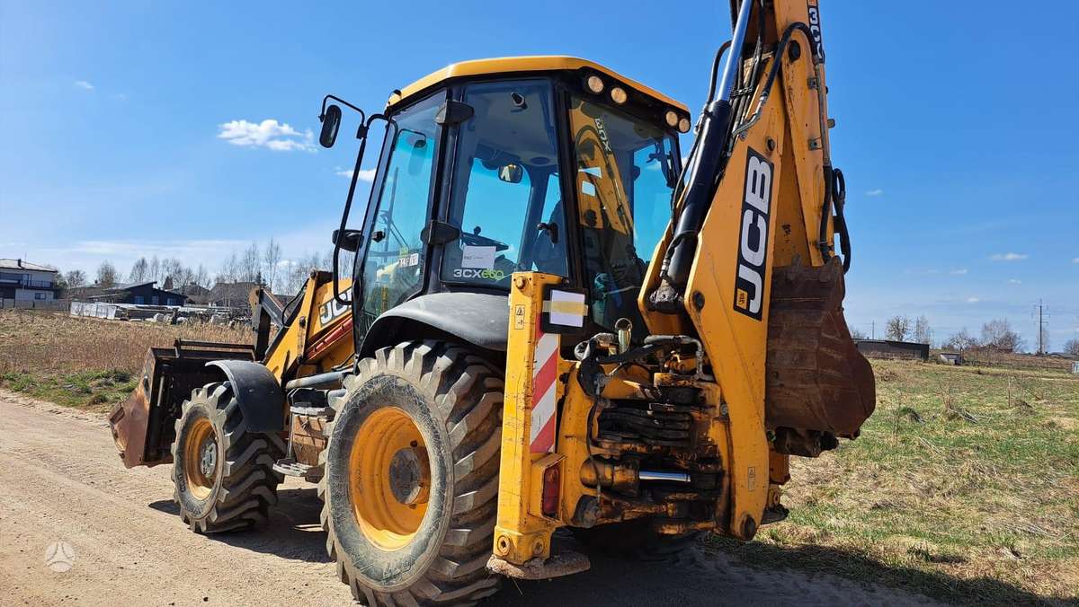 JCB 3CX, excavator loader