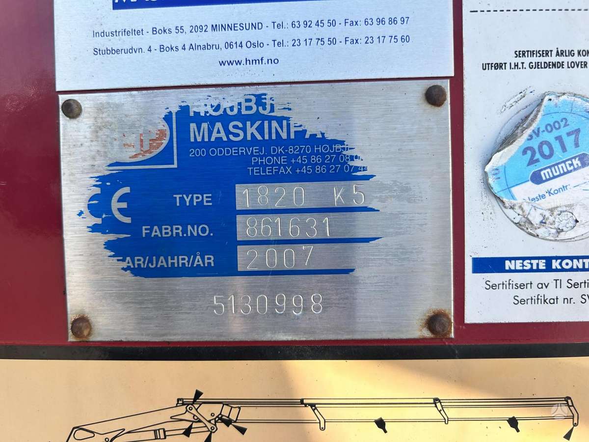 MAN TGA 26.400, su kranu