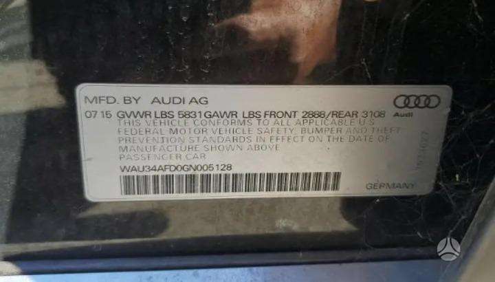 Audi A8, 3.0 l., saloon / sedan