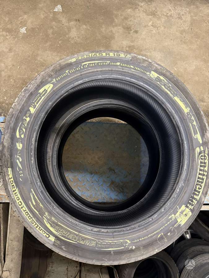 Continental, summer 255/45 R19